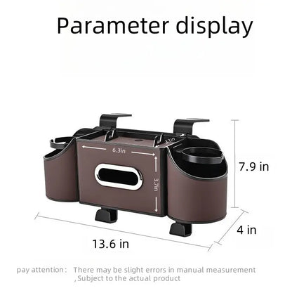 Car Seat Back Storage Box