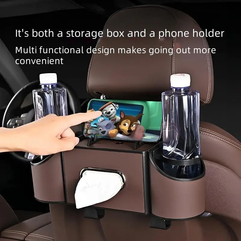 Car Seat Back Storage Box